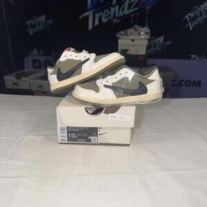 Size 10C (TD)- Jordan 1 OG x Travis Scott Low Olive